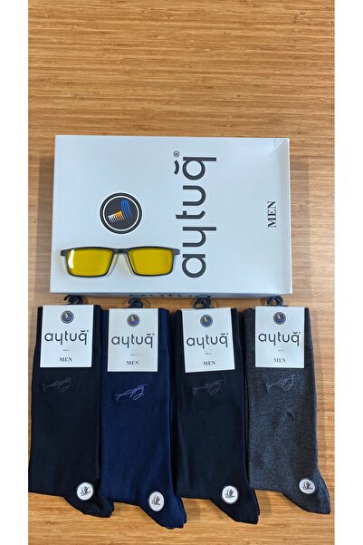 Aytuğ İmzalı Seri Dikişsiz Bambu Erkek Çorap 6 lı Paket