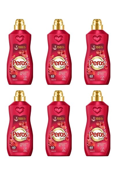 Peros Konsantre Çamaşır Yumuşatıcı Amber Çiçeği& Sandal Ağacı (1440 ML X 6LI/...