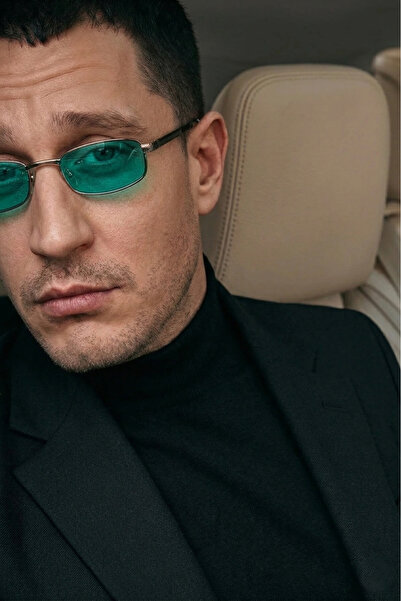 BluePepper Yeralti Bozo Sunglasses Fleece Ize Glass Acetate Frame 53-20-140