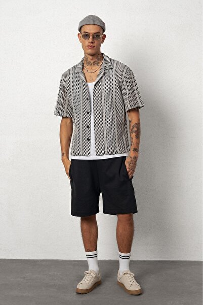 Plus Eighteen Ethnic Knitwear Men's Shirt