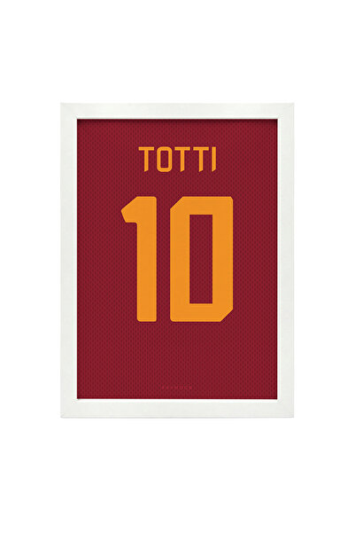 KAYNOCK Francesco Totti, Roma, Futbol, Football, Poster Tablo Dijital Tasarım...