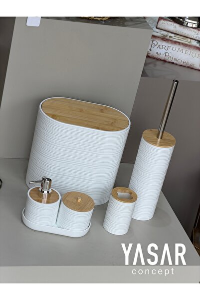 YASAR CONCEPT Montbelle Bathroom Set White