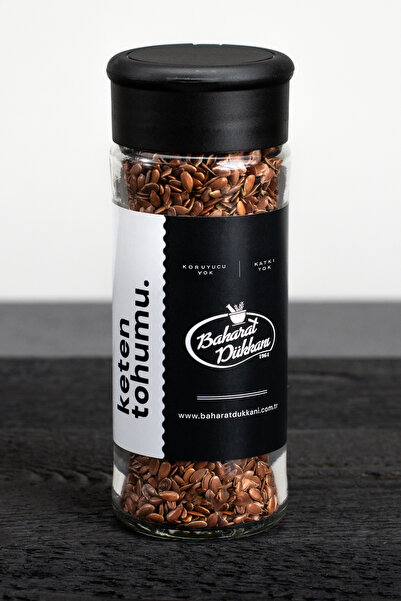 Baharat Dükkanı Keten Tohumu 65gr (cam)