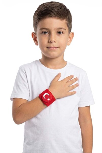 Mnk Baby&Kids Ay Yıldızlı Çocuk Bayramlık Bileklik M00808 KIRMIZI