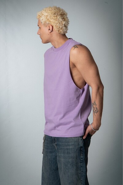 aksesuarix تي شيرت رجالي بدون أكمام من Relax Fit PG1103MR