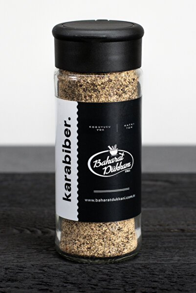 Baharat Dükkanı Karabiber (öğütülmüş) 55gr (cam)