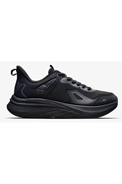 Lescon Zoom 4 Black Men's Sports Running Shoes