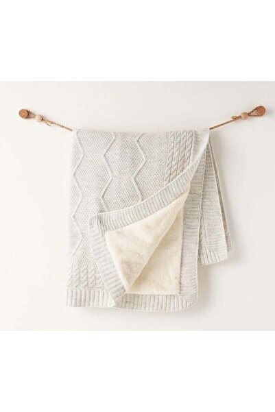 andywawa Baby Girl Knitwear Blanket Gray