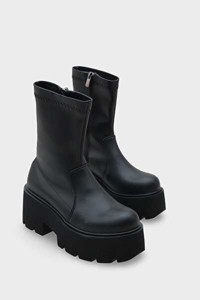 Capone Outfitters Γυναικείες μπότες Stacy Wedge Sole