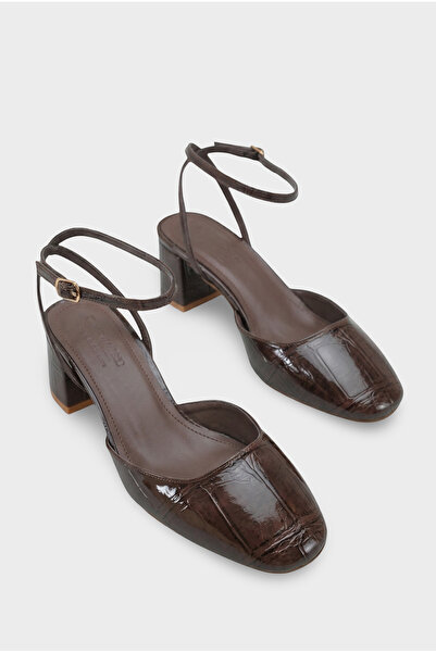 Capone Outfitters Pantofi de damă Karmen vârf rotund cu curea la gleznă și to...