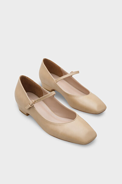 Capone Outfitters Pantofi Darline pentru femei, cu toc scurt, cu vârf tocit, ...