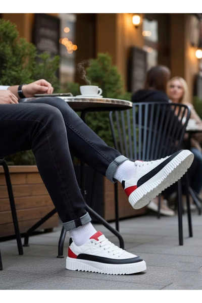 BOA BA0801 Pánske topánky s vysokou podrážkou z bielej padákovacej tkaniny s ...