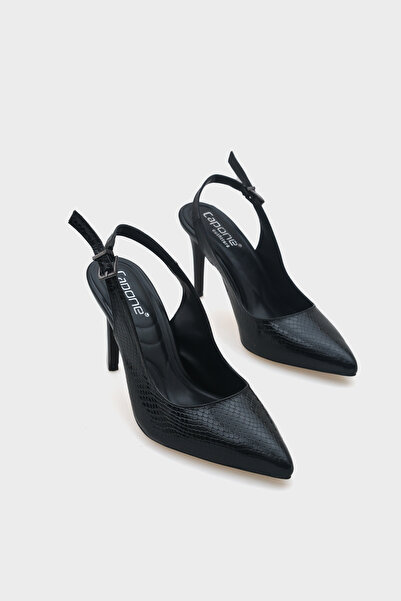 Capone Outfitters Dámská obuv s měkkou polstrovanou podrážkou na podpatku s o...