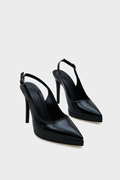 Capone Outfitters Dámské boty na vysokém podpatku Risa s otevřenou špičkou