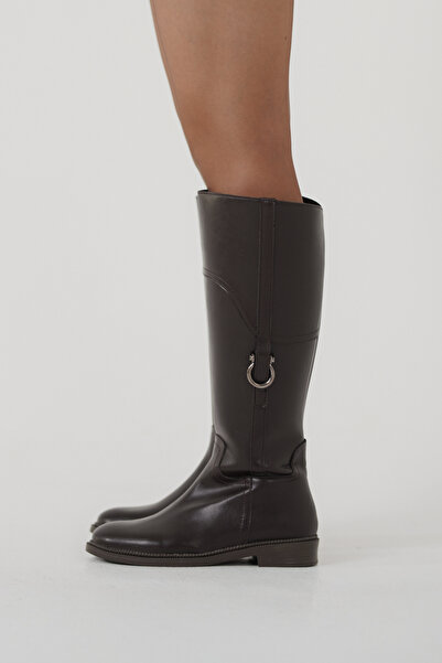 Capone Outfitters Cizme de damă cu fermoar cu cataramă