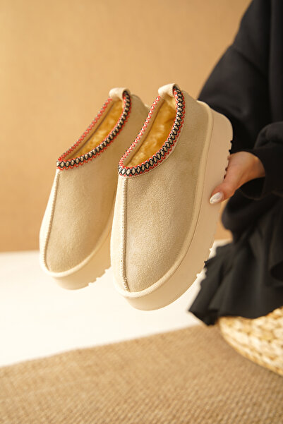 Capone Outfitters Carroll Damen-Hausschuhe mit dicker Sohle und runder Zehenp...