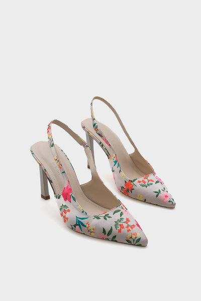 Capone Outfitters Dámské boty Rebeca s otevřenou špičkou na vysokém podpatku ...