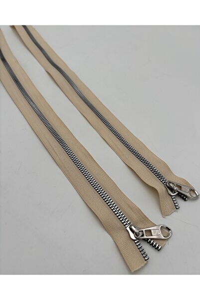 kumasfabrik (45 cm) 2 τμχ Φερμουάρ/Φερμουάρ τσάντας/Αξεσουάρ τσάντας/Μπεζ-Χρυ...