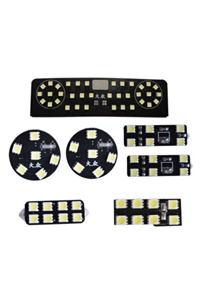 Xenon Bright Kit de lumini interioare cu 7 piese pentru VW Volkswagen Golf 6