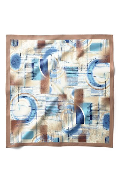 HAWWA وشاح باندانا منقوش باللون الأزرق