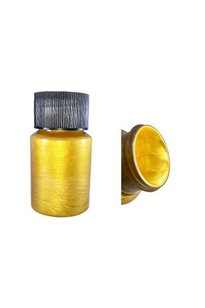 Yuka ALTIN,GÜMÜŞ,BAKIR 3 ADET Metalik CAM BOYASI Vernikli Su Bazlı Çok Amaçlı...