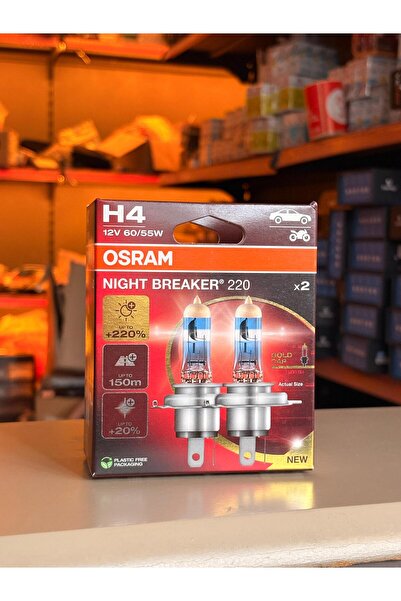 YENİLZD H4 NightBreaker PERFORMANS AMPUL12V +%220Fazla Işık%20BEYAZ IŞIK 150M...