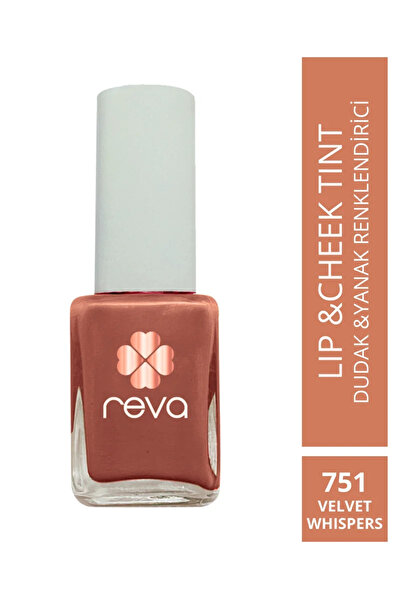 REVA Gül Kurusu Dudak & Yanak Renklendiricisi-lip & Cheek Tint Velvet Whisper...