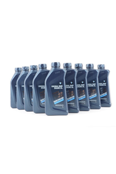 BMW Pack of 9 BMW 5W30 engine oil, Twinpower Turbo Oil Longlife-04 SAE, 1l