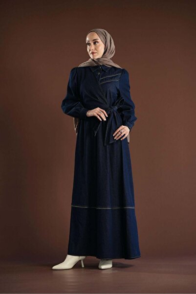 Cardella Τζιν φόρεμα με φερμουάρ στο πλάι, Τζιν φόρεμα με φερμουάρ, Τζιν φόρε...