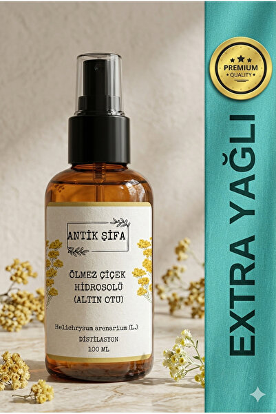 Antik Şifa Saf Ölmez Çiçek Suyu - Doğal Altınotu Hidrosolü (100ML)