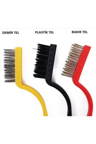 Keskon Kitchen Cleaning Wire Brush Set of 3 – Practical Cleaning Tools for Stoves, Ovens, and Other Surfaces