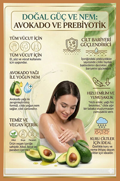 CIRE ASEPTINE Soft Avokado Nemlendirici Bakım Krem 100 ml