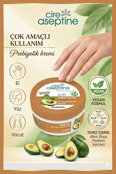 CIRE ASEPTINE Soft Avokado Nemlendirici Bakım Krem 100 ml