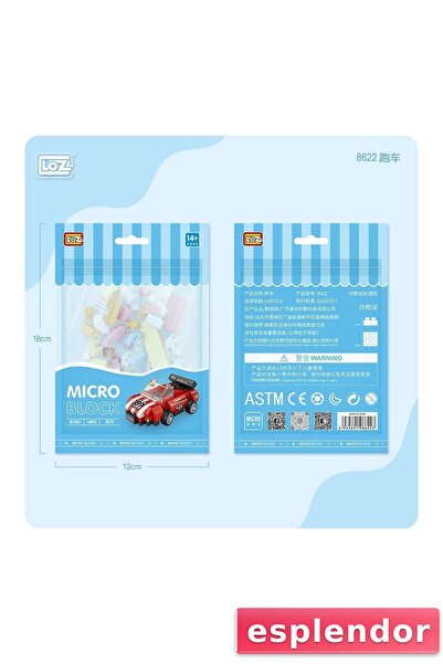 esplendor Lz8622 Loz Block Toy Mini Bag -Vagonlife