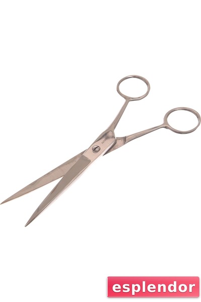 esplendor مقص حلاقة مستقيم لقص شعر اللحية 12 سم