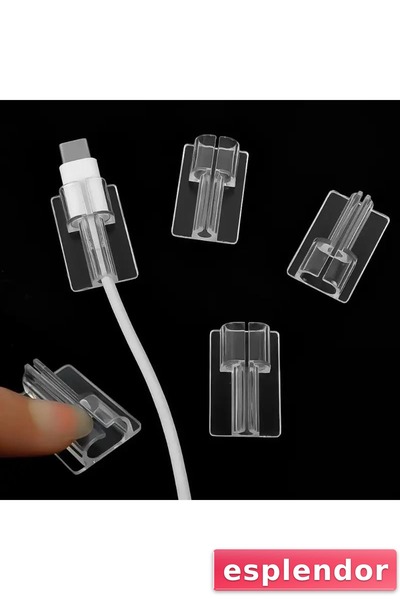 esplendor Transparent Silicone Cable Protector