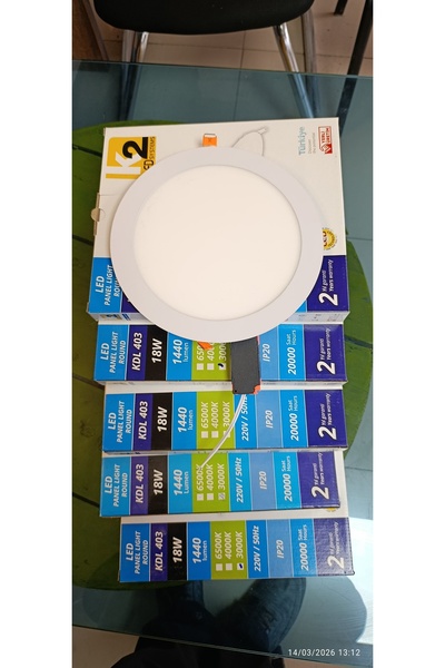 Kendal Kdl 403 18 W Daylight Led Spotlight Recessed 5-Piece Advantageous Set