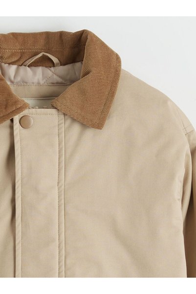 LC Waikiki Velvet Collared Boy's Coat