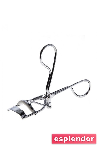 esplendor مقص تجعيد الرموش باللون الرمادي 214