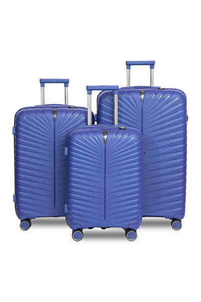 PARAJOHN طقم حقائب سفر من بارا جون، طقم حقائب من البولي بروبيلين، طقم حقائب س...