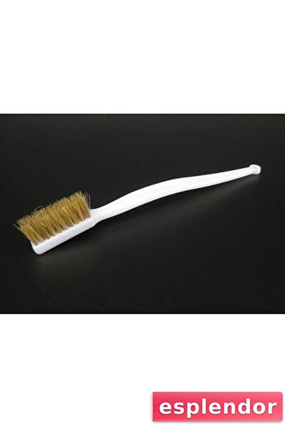 esplendor فرشاة تنظيف تفاصيل متعددة الأغراض بمقبض أبيض