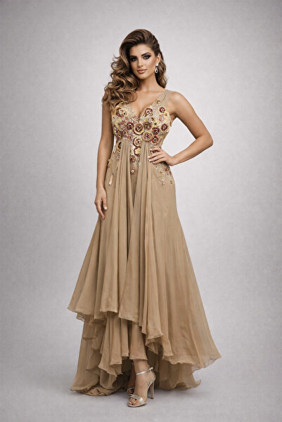 FOR WOMEN PetalMuse Embellished Gown