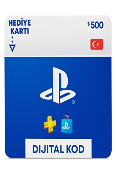 Sony PlayStation Store Hediye Kartı 500 TL