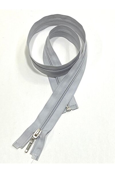 karantuhafiye Φερμουάρ για αθλητική φόρμα / 75 εκ. / Ανοιχτό γκρι / rf01