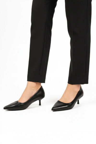 Aspor Black Women's High Heels