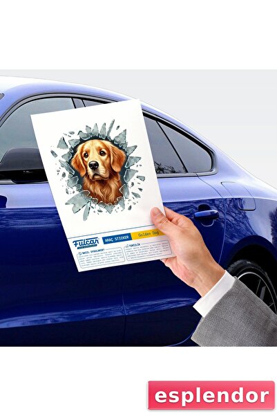 esplendor Fulcar Golden Car Sticker