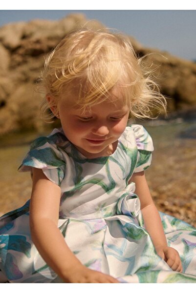 MAYORAL Abel Lula Baby Girl Dress Blue
