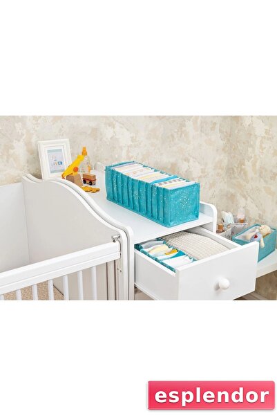 esplendor Baby Accordion Organizer Drawer Organizer Medium (green) - 04096