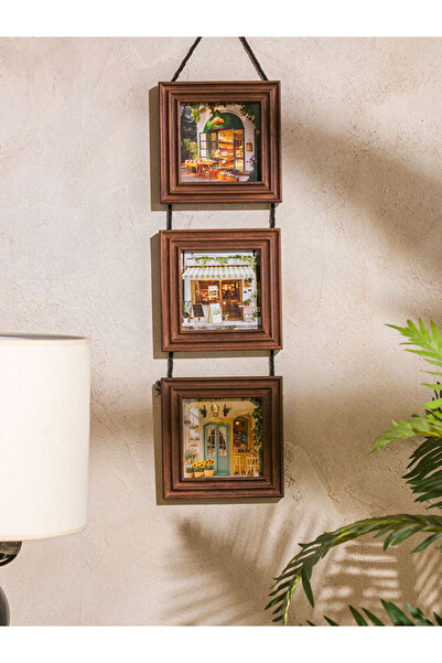 LC Waikiki Cc Collection’dan LCW HOME Karışık Asma Ipli Ahşap Fotoğraf Çerçev...