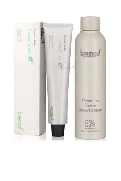 BREMOD Premium Complete Set Series 8.17 MILK TEA ASH Hair Color 100ml